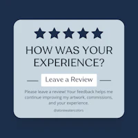 how was your experience? leave a review